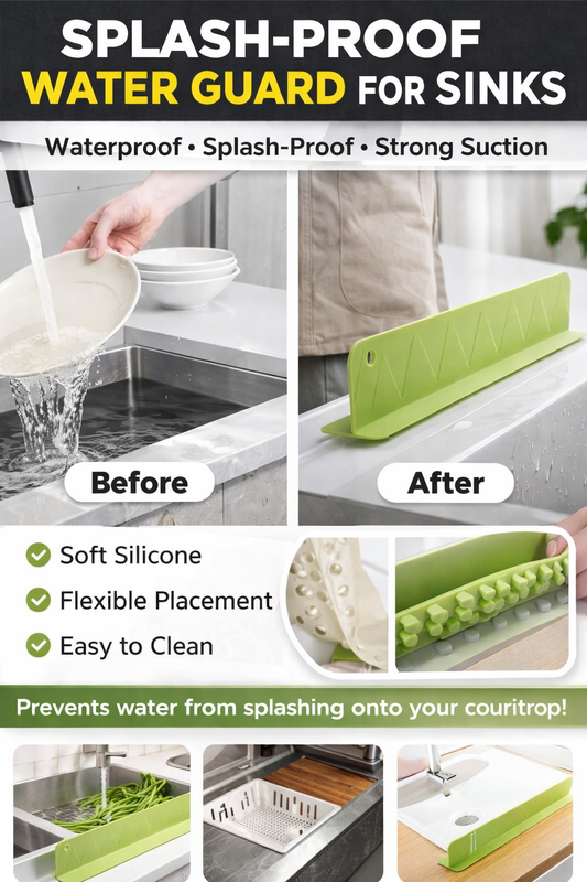 Silicone Sink Splash Guard